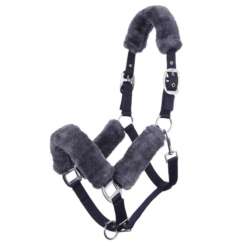 LeMieux Comfort Headcollar - Navy/Grey