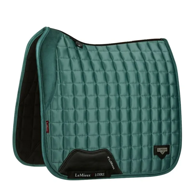 LeMieux Loire Memory Satin Dressage Square - Sage