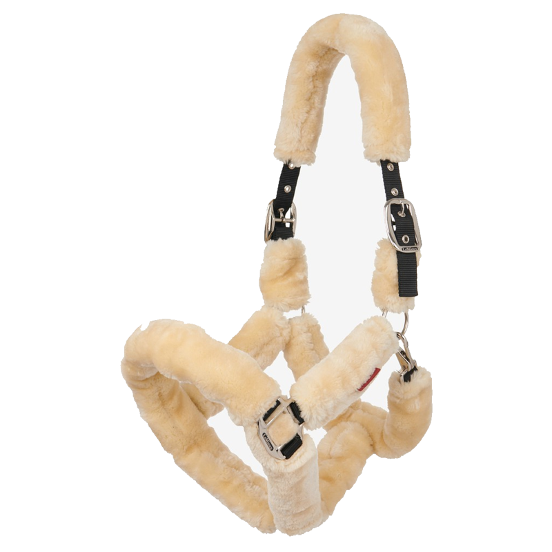 LeMieux Comfort Plus Travel Headcollar - Black/Natural