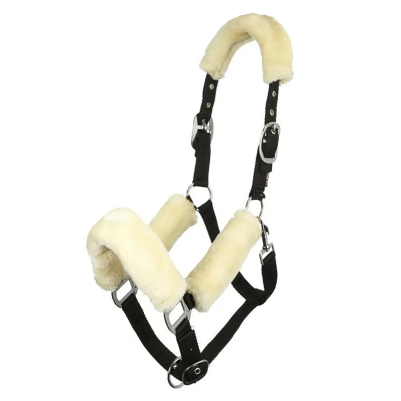 LeMieux Comfort Headcollar - Black/Natural
