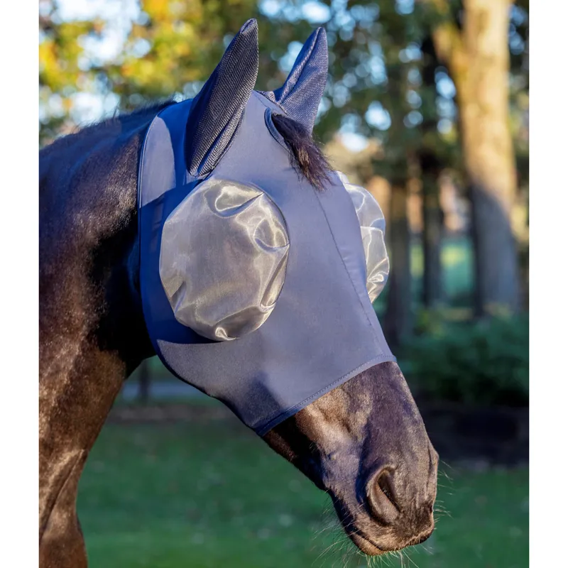 LeMieux Bug Relief Lycra Fly Hood - Half Mask