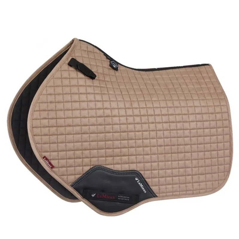 LeMieux Suede Close Contact Square - Mink 
