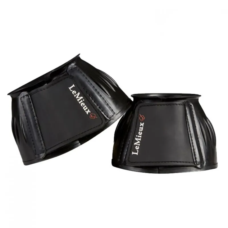 LeMieux Rubber Bell Boots - Black