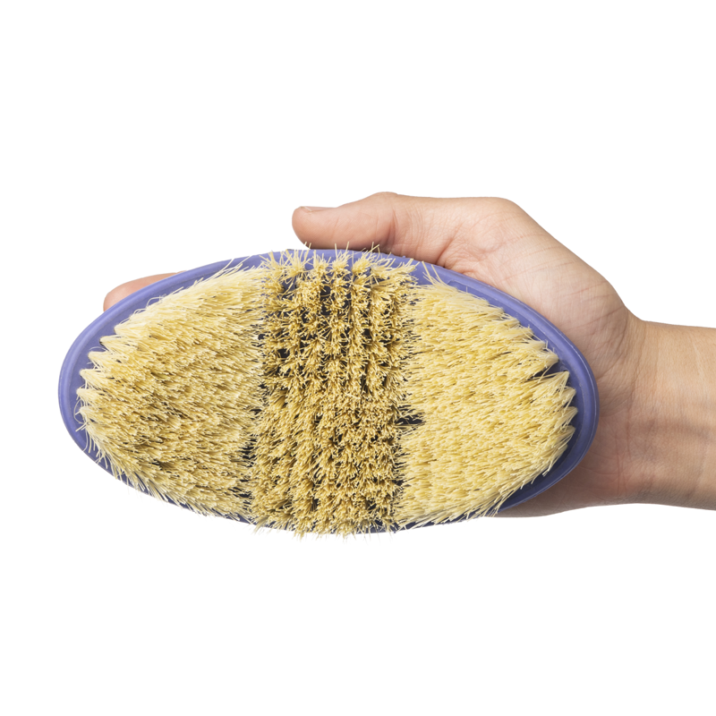 LeMieux Flexi Scrubbing Brush - Bluebell -3