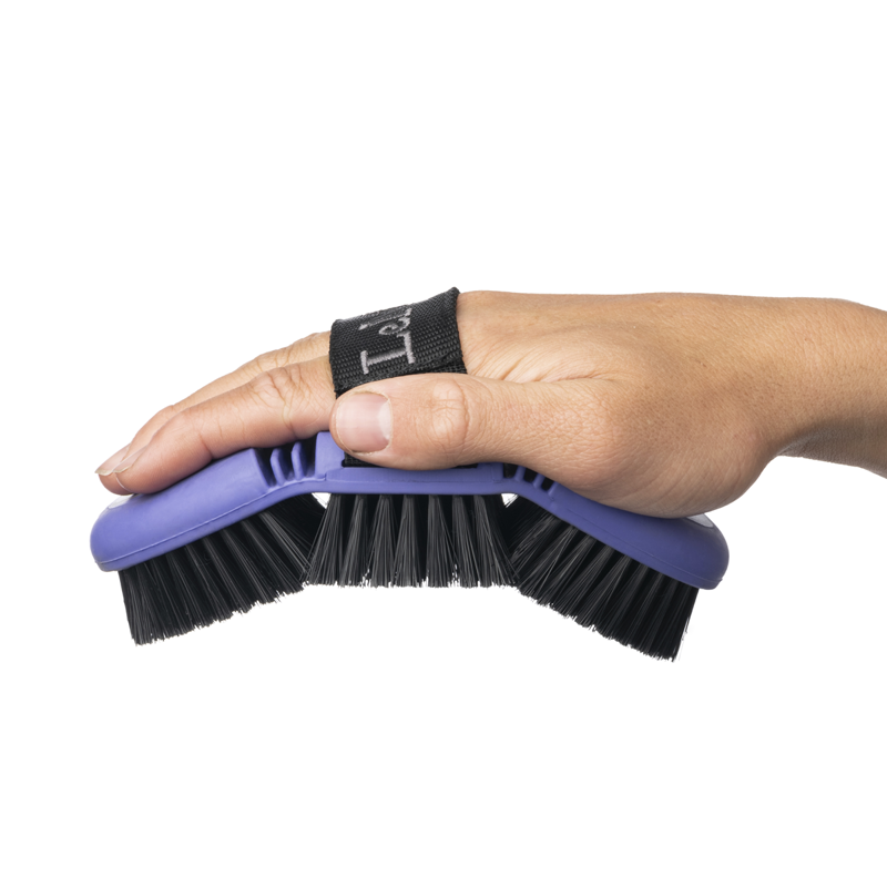 LeMieux Flexi Soft Body Brush - Bluebell -3