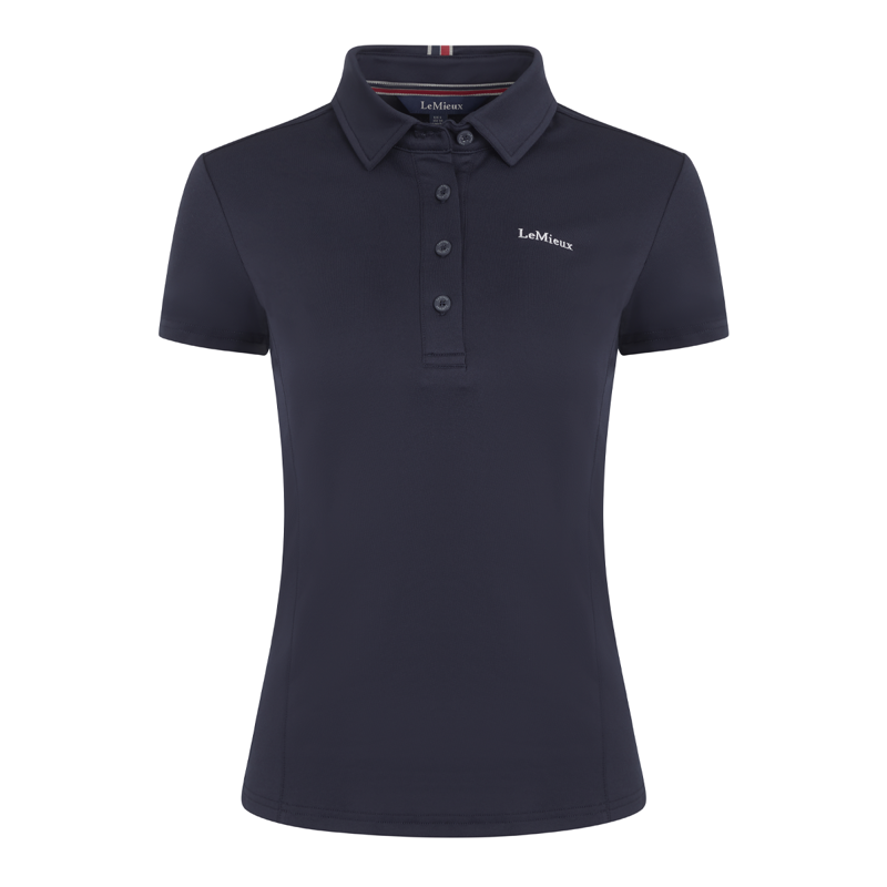 LeMieux Elite Ladies Polo Shirt - Navy-2