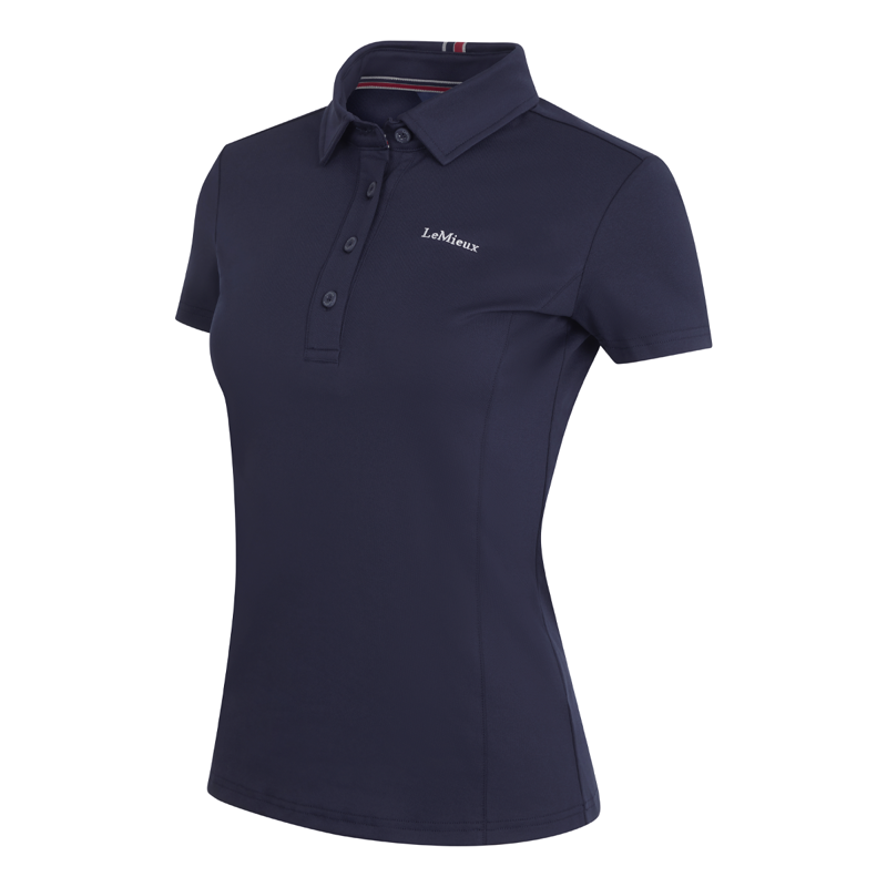 LeMieux Elite Ladies Polo Shirt - Navy-1