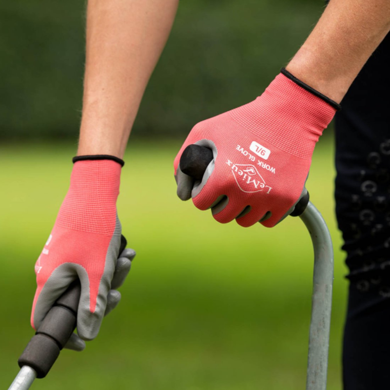 LeMieux Work Gloves - Papaya-2