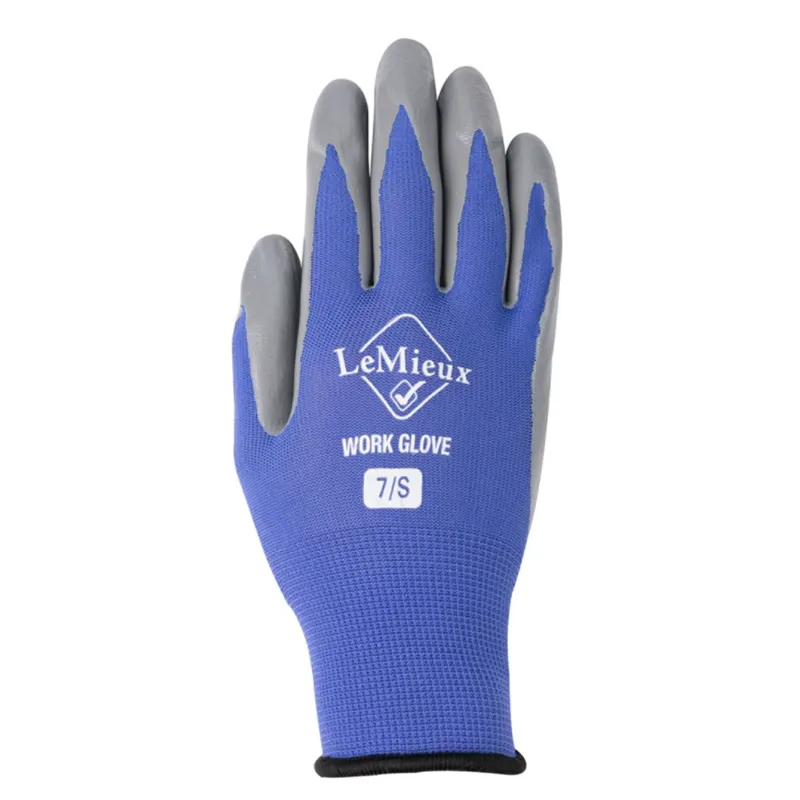 LeMieux Work Gloves - Bluebell