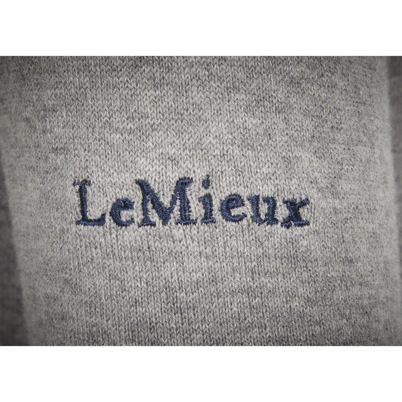 LeMieux Elite Ladies V-Neck Jumper - Grey-4