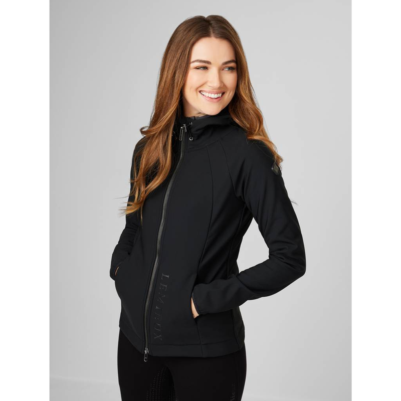 LeMieux Charlotte Soft Shell Jacket - Black-3