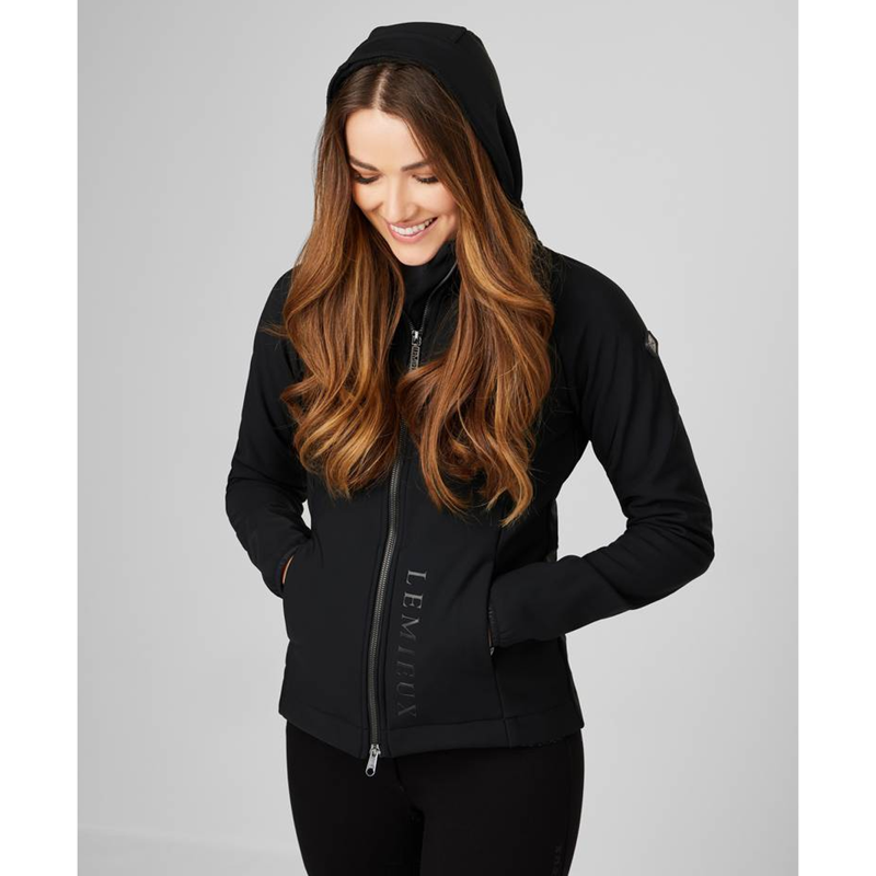 LeMieux Charlotte Soft Shell Jacket - Black-4