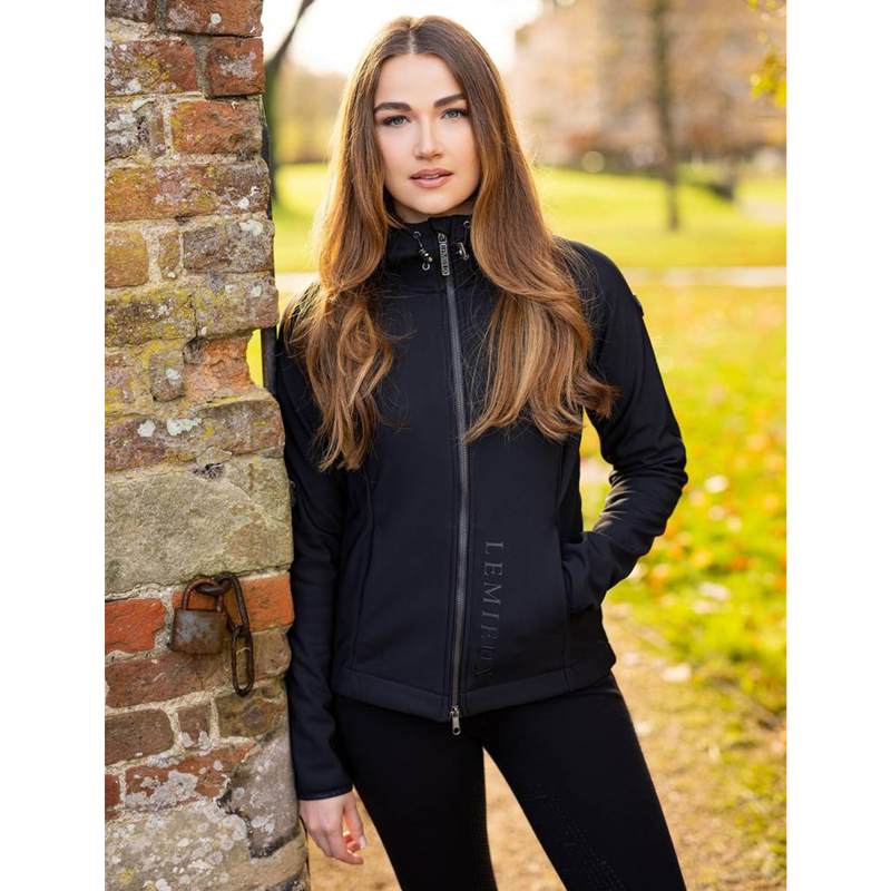 LeMieux Charlotte Soft Shell Jacket - Black-5
