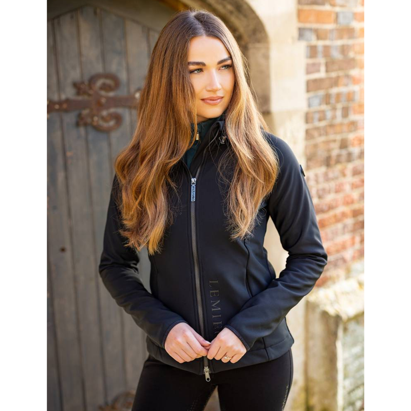 LeMieux Charlotte Soft Shell Jacket - Black-6