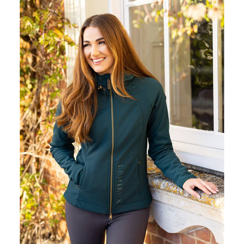 LeMieux Charlotte Soft Shell Jacket - Spruce-5
