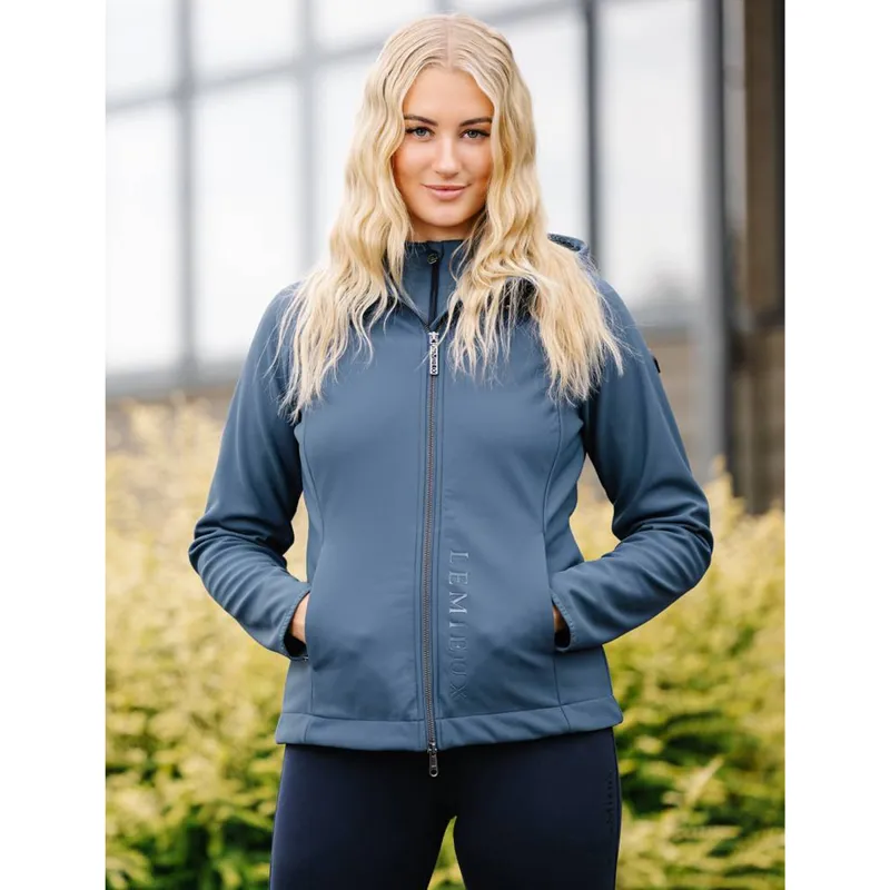 LeMieux Charlotte Soft Shell Jacket - Atlantic-4
