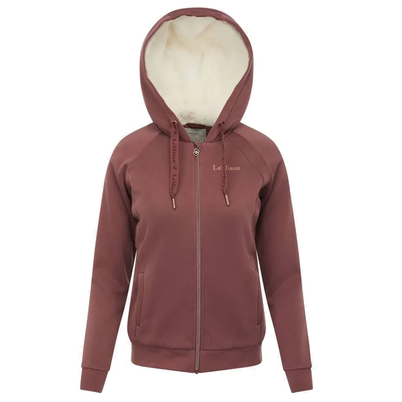 LeMieux Sherpa Lined Hoodie - Orchid