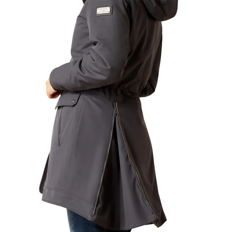 Ariat Women's Tempest Waterproof Insulated Parka - Ebony-1