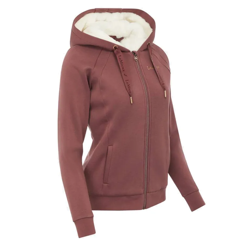LeMieux Sherpa Lined Hoodie - Orchid-1