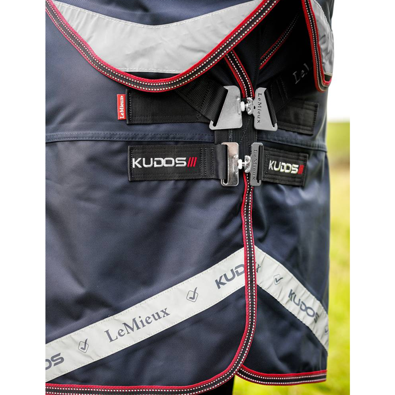 LeMieux Kudos Thermo Layer Turnout Rug 300g - Navy-5