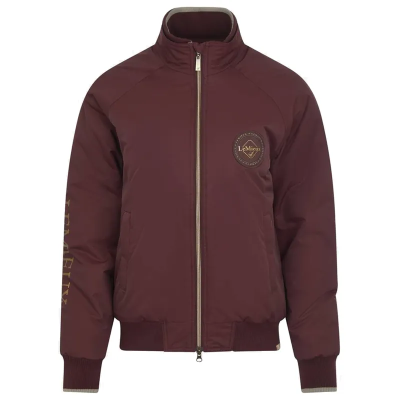 LeMieux Ladies Elite Crew Jacket - Burgundy