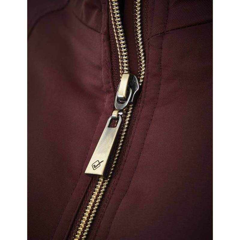 LeMieux Ladies Elite Crew Jacket - Burgundy-3