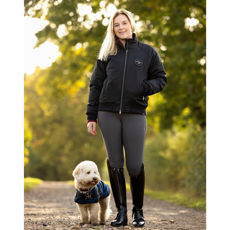 LeMieux Ladies Elite Crew Jacket - Black-4