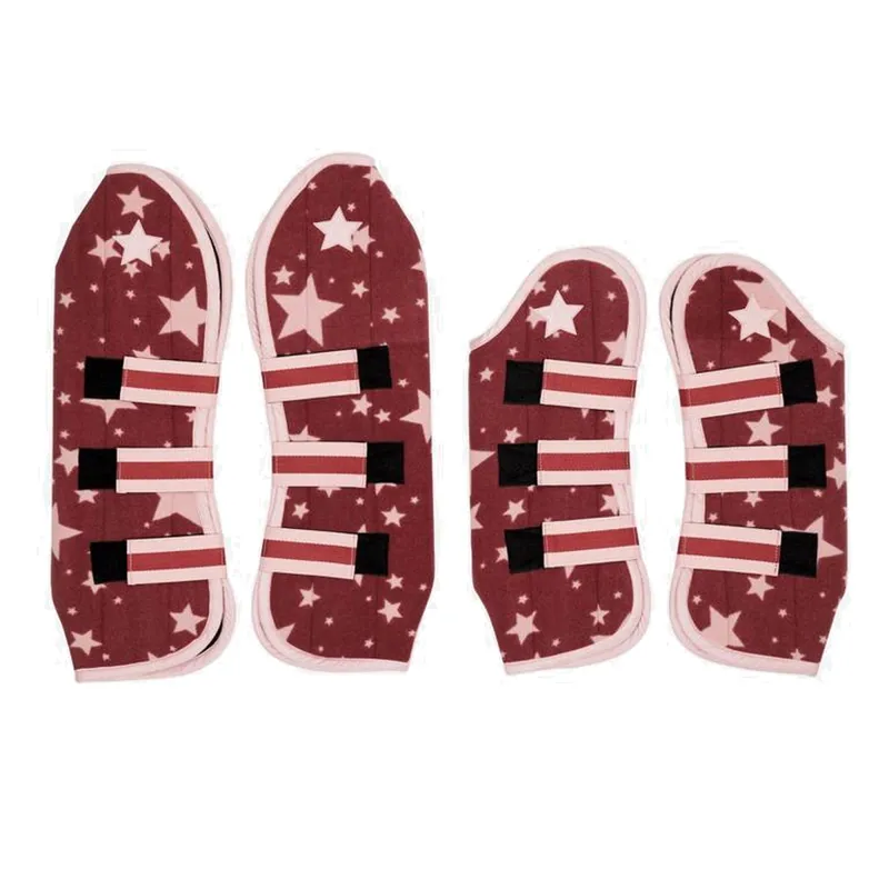 LeMieux Pony Fleece Travel Wraps - Orchid