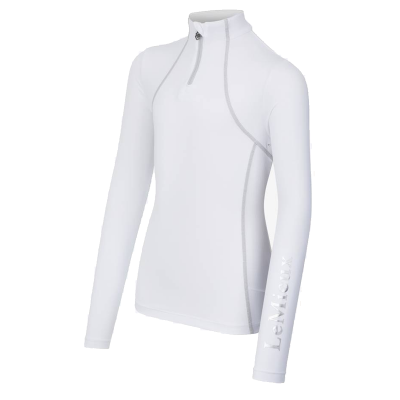LeMieux Young Rider Base Layer - White-2