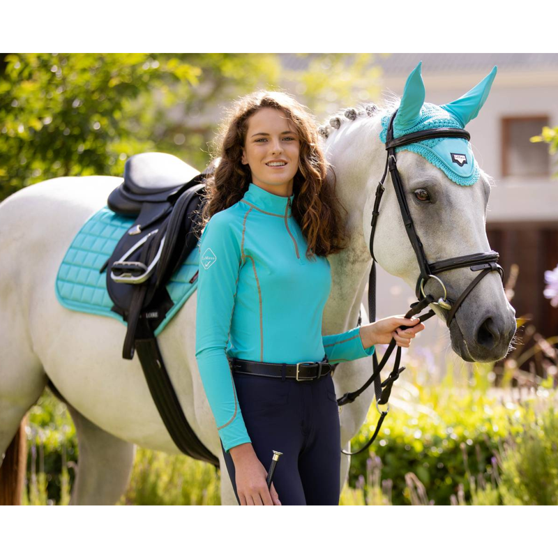 LeMieux Loire Classic Close Contact Square - Azure - L-3