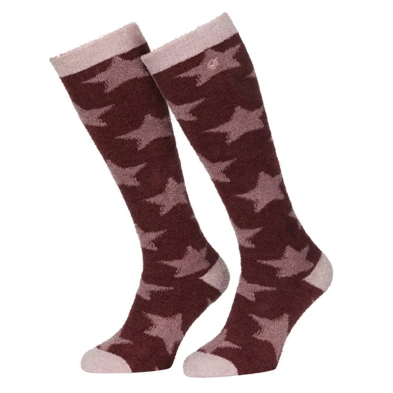 LeMieux Adults Sasha Star Fluffies - Orchid