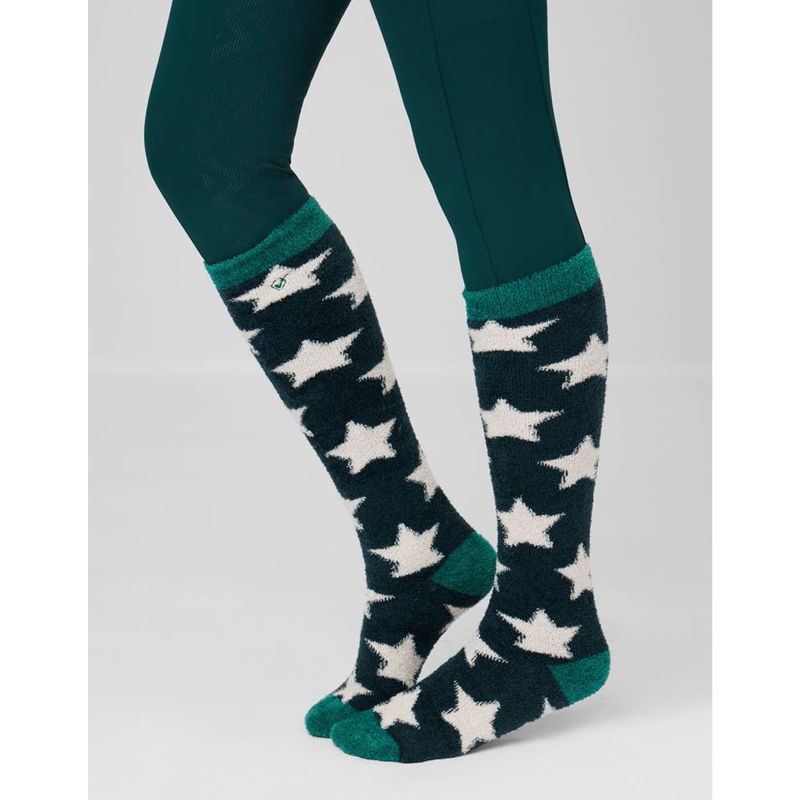 LeMieux Adults Sasha Star Fluffies - Spruce-1