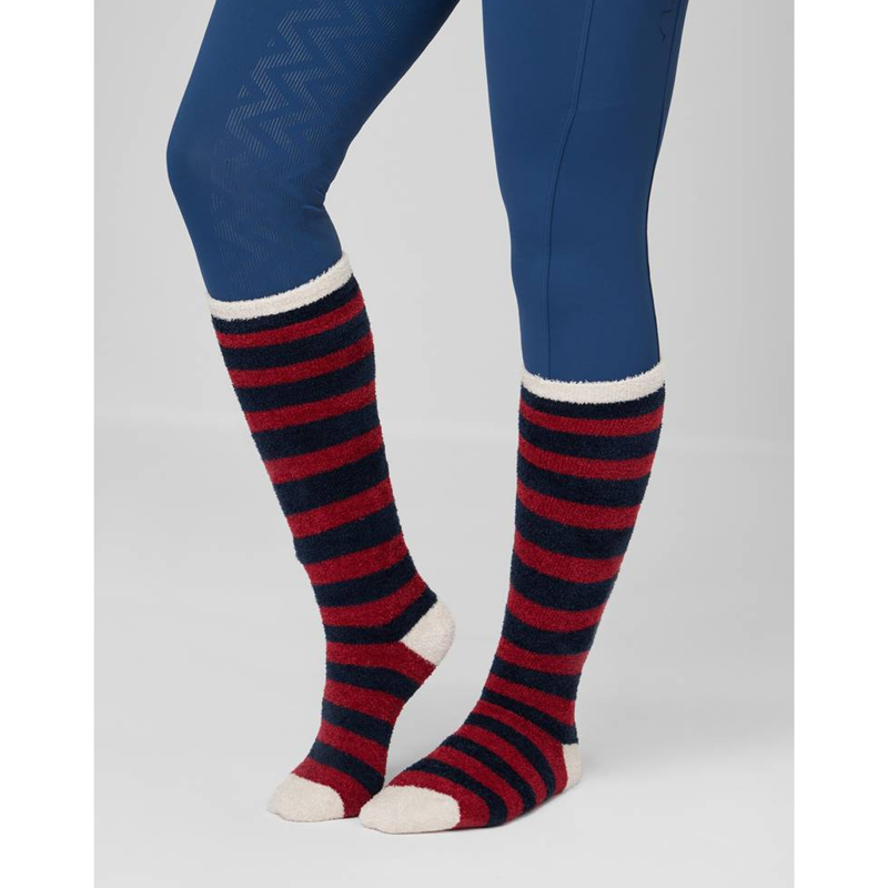 LeMieux Junior Sophie Stripe Fluffies - Navy-1