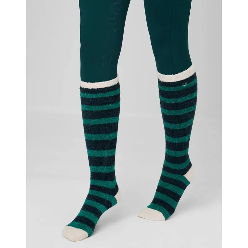 LeMieux Adults Sophie Stripe Fluffies - Spruce-1