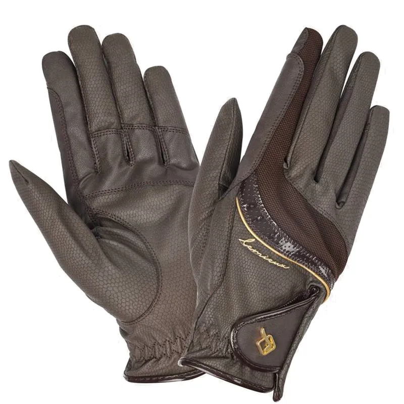 LeMieux Competition Gloves - Brown