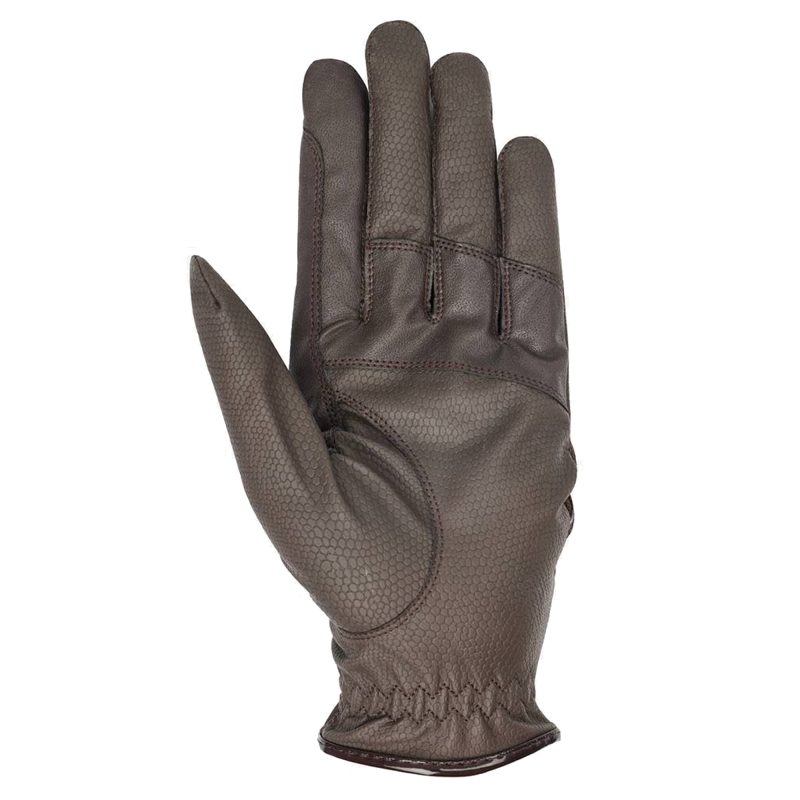 LeMieux Competition Gloves - Brown-2