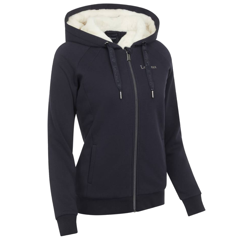 LeMieux Sherpa Lined Hoodie - Navy-1
