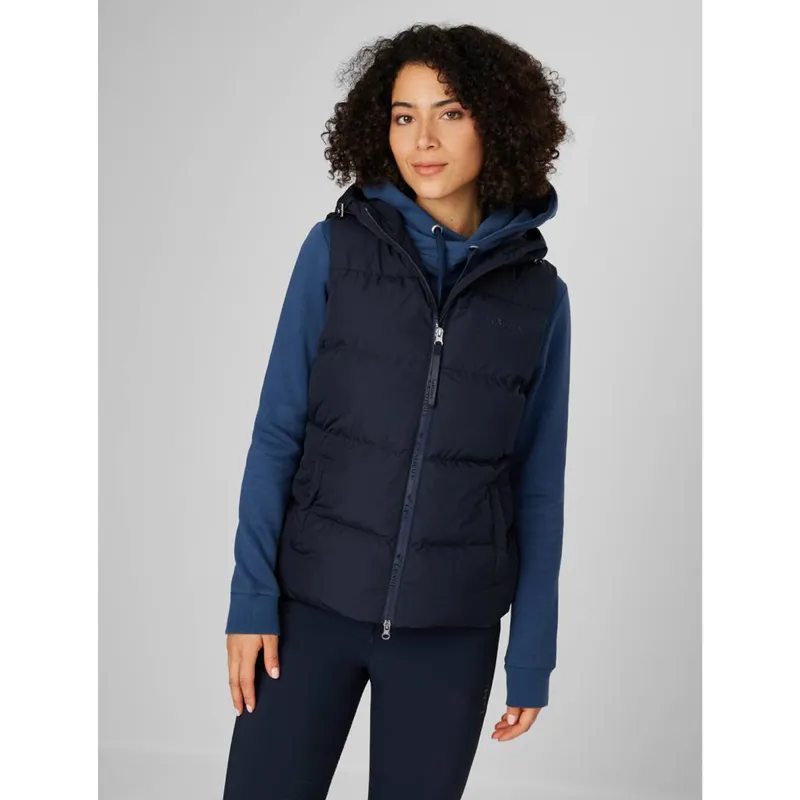 LeMieux Kenza Puffer Gilet - Navy-3