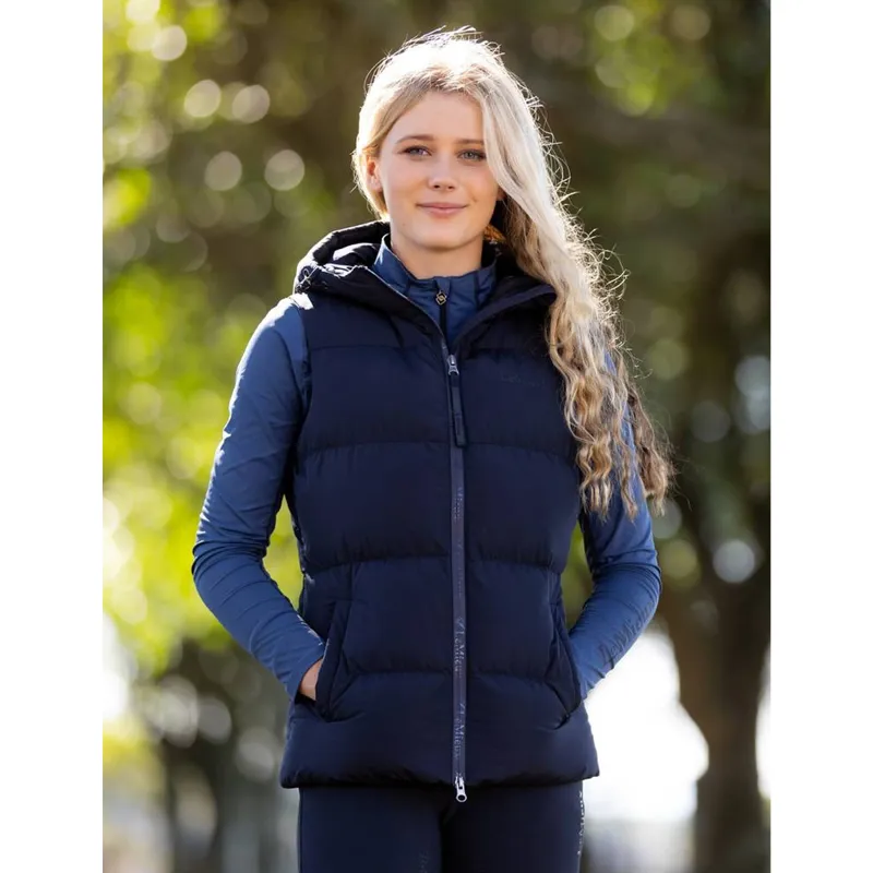 LeMieux Kenza Puffer Gilet - Navy-5