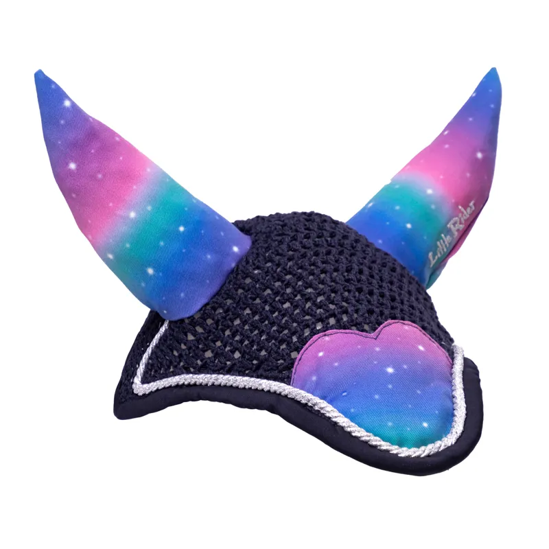 Little Rider Dazzling Night Fly Veil - Navy/Prismatic