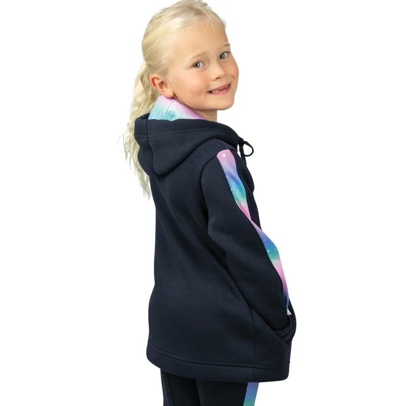 Little Rider Dazzling Night Hoodie - Navy/Prismatic-3
