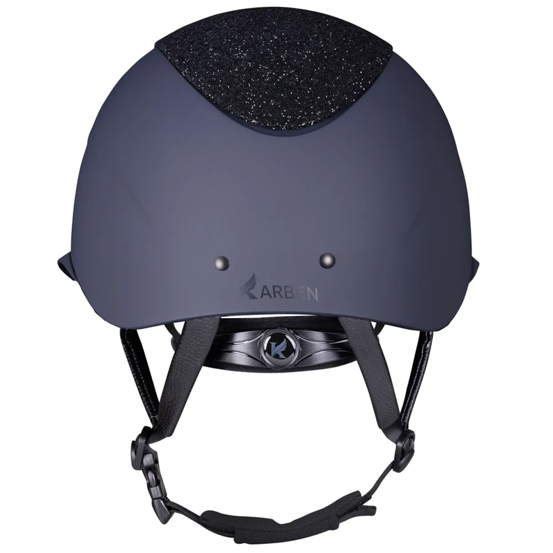Shires Karben Lia Ellipse Riding Hat - Navy-3