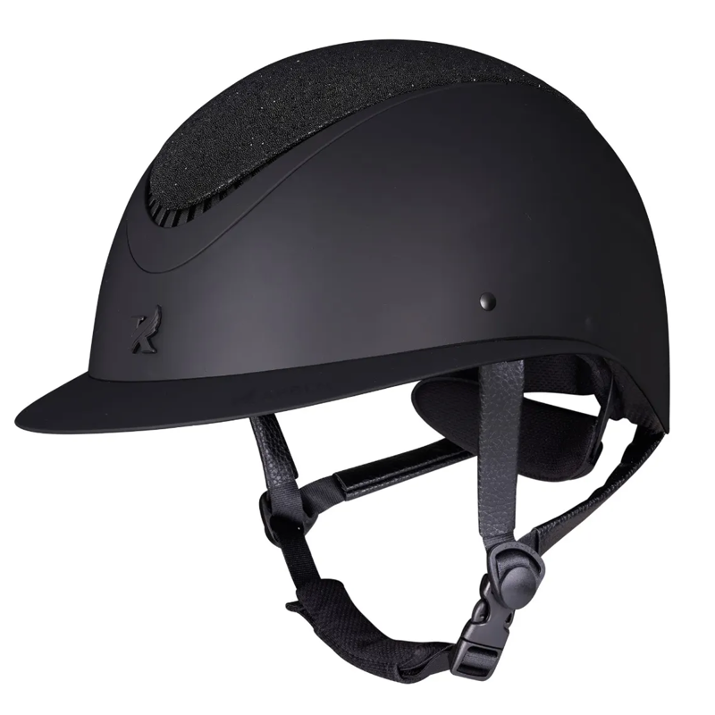 Shires Karben Lia Ellipse Riding Hat - Black-2