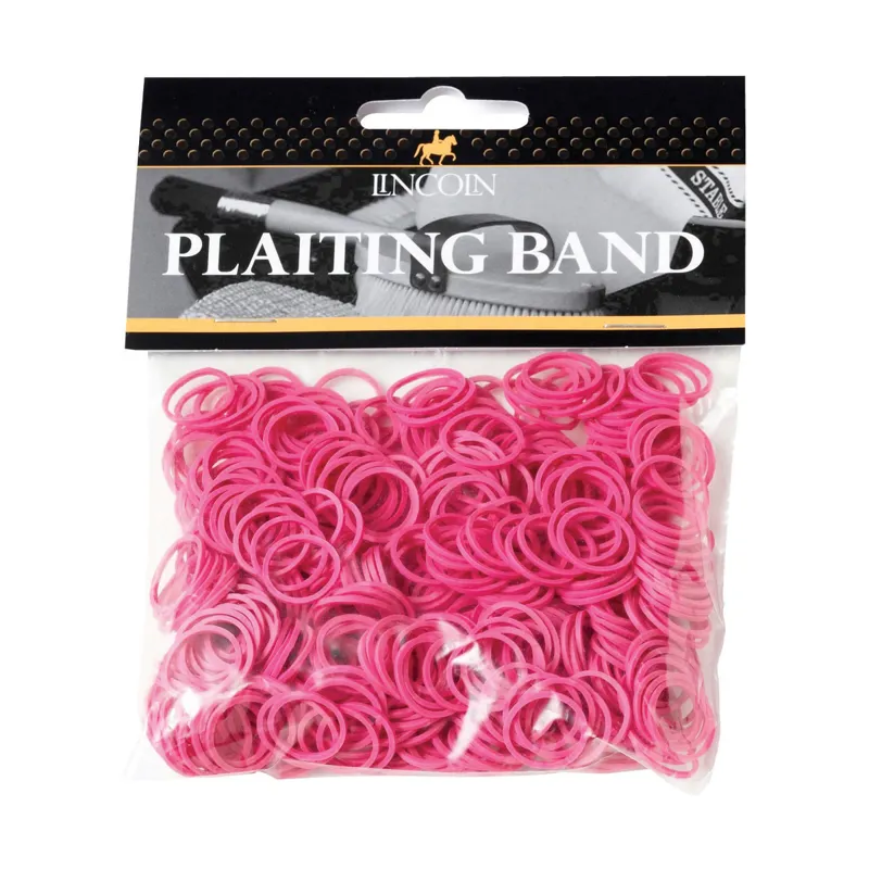 Lincoln Plaiting Bands - Pink And Purple-2