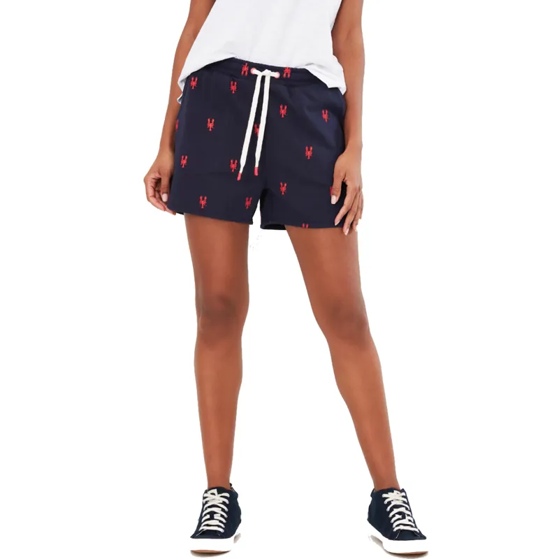 Joules Sian Sweatshort - Navy Lobster-1