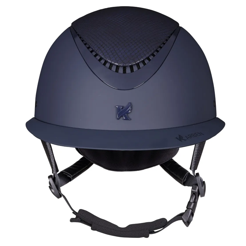 Shires Karben Lorah Ellipse Riding Hat - Navy-1