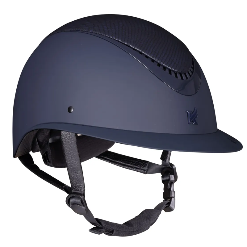 Shires Karben Lorah Ellipse Riding Hat - Navy
