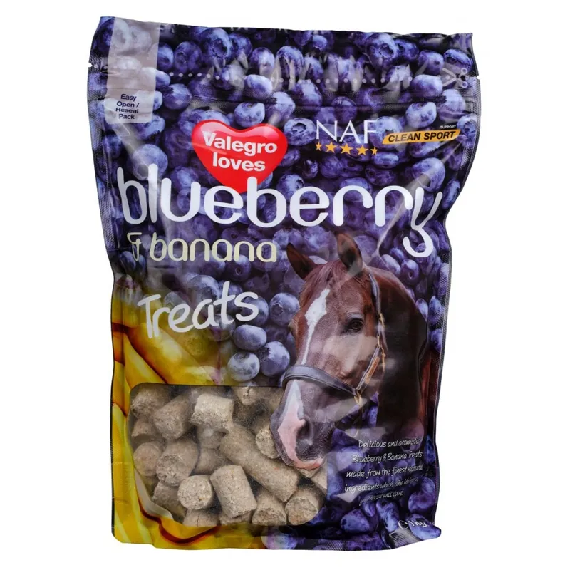 NAF Blueberry and Banana Treats - 1Kg