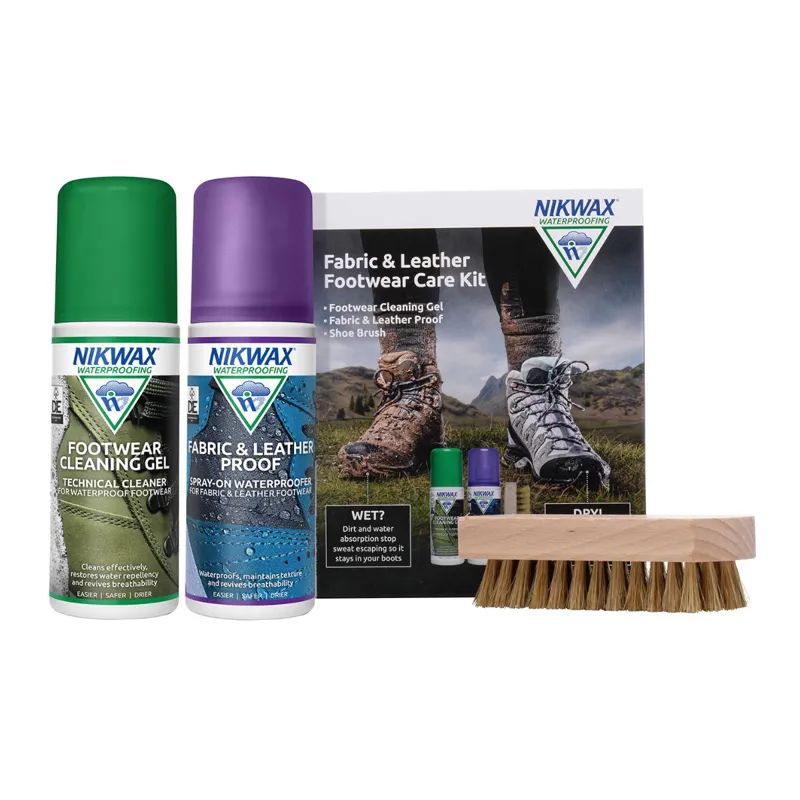 Nikwax Fabric And Leather Footwear Kit