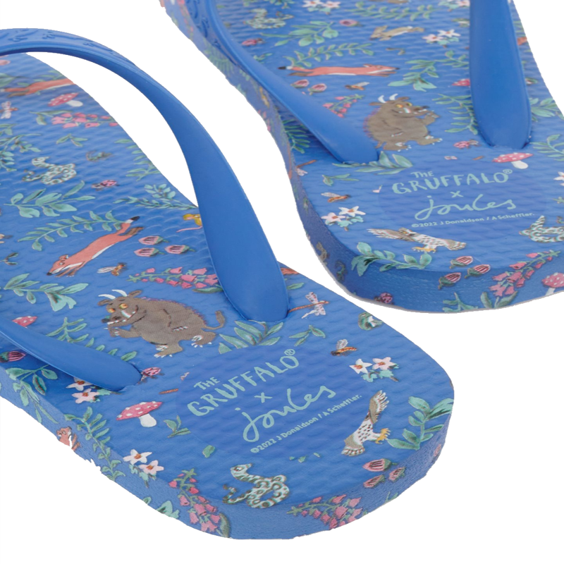Joules Junior Flip Flop - Multi Gruffalo-2